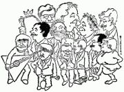 Rysunek z szopki noworocznej z 'Gazety Olsztyńskiej', 1988 r. Rysunek z szopki noworocznej z 'Gazety Olsztyńskiej', 1988 r.