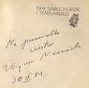 Autograf Pisarza Autograf Pisarza