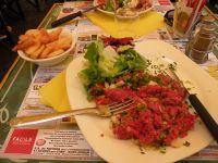 Beef tartare