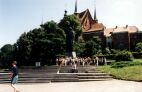 Frombork - pomnik Kopernika (ok. 98 kB)