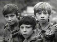 Stefan Niemierowski (Doktorek), Roman Mosior (Sokole Oko) i Tomasz Samosionek (Dugi Ozr) w 1971 roku